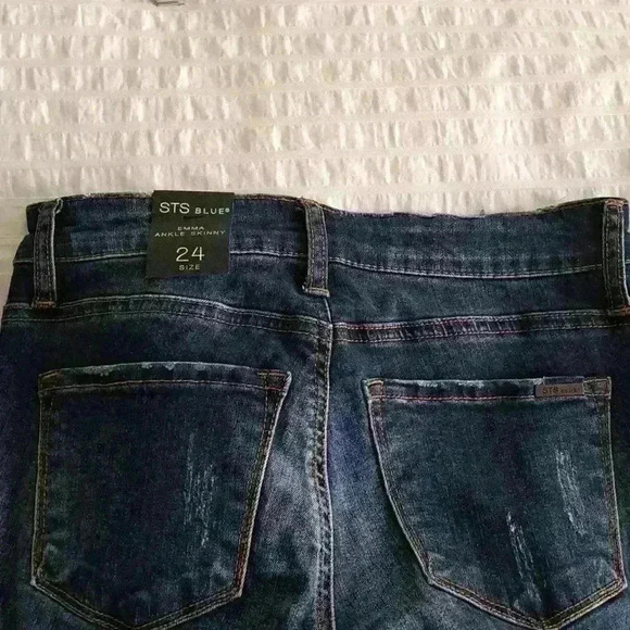 STS Blue Emma Ankle Skinny Distressed Jeans - Picture 5 of 9